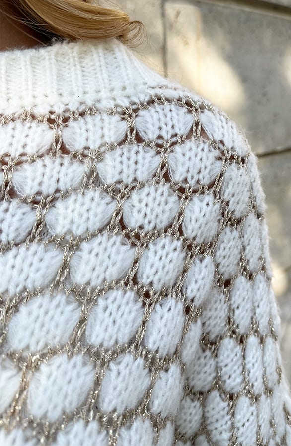 Knitted Trui Lurex Aevy Ecru – truien — foto 4