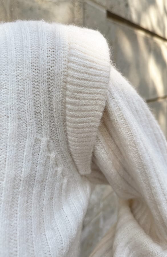 Soft Rib Detail Trui Beige – truien — foto 7
