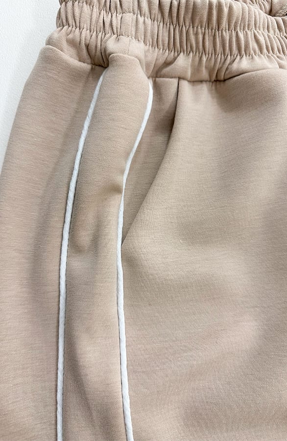 Bies Wide Leg Pants Beige – broeken — foto 4