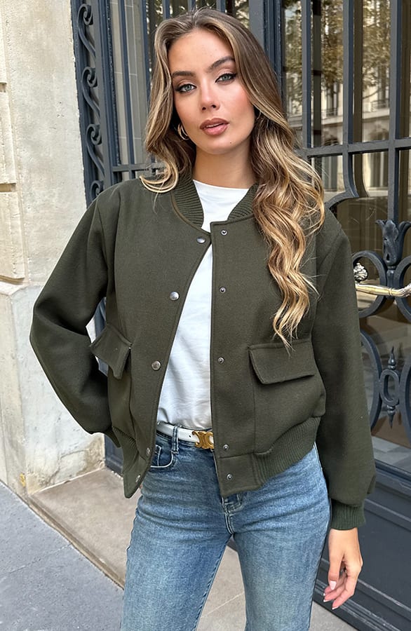 Bomberjacket Danita Army – jassen — foto 4