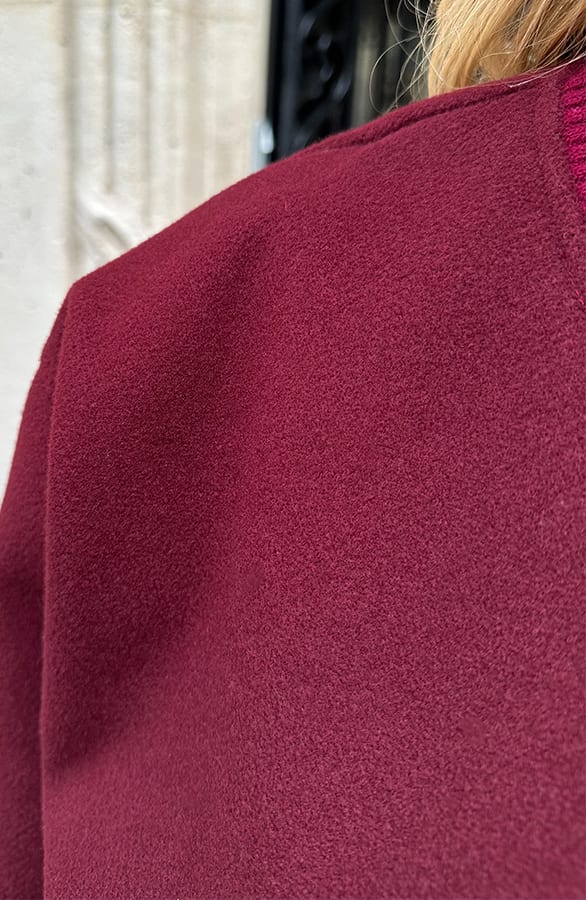 Bomberjacket Danita Burgundy – jassen — foto 5
