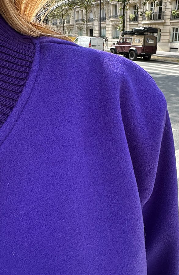 Bomberjacket Danita Dark Purple – shoparchief — foto 4