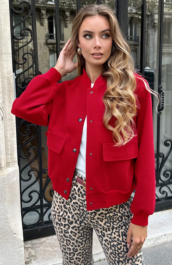 Bomberjacket Danita Rood – jassen — foto 3