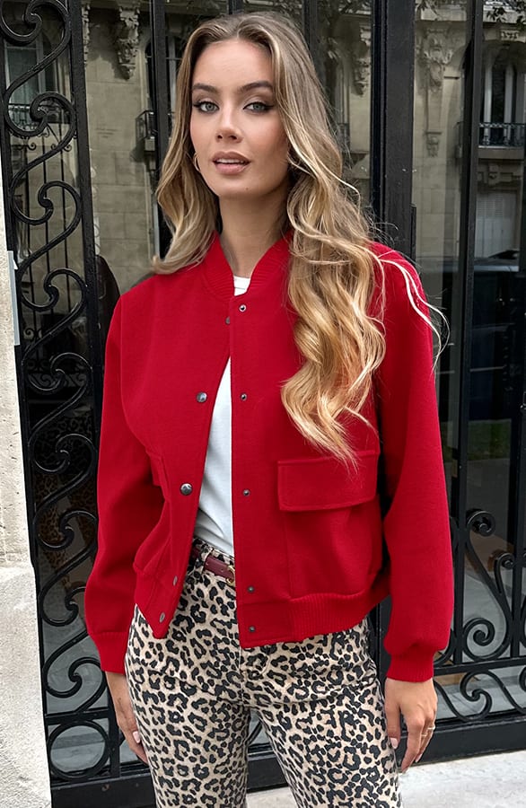 Bomberjacket Danita Rood – jassen — foto 6