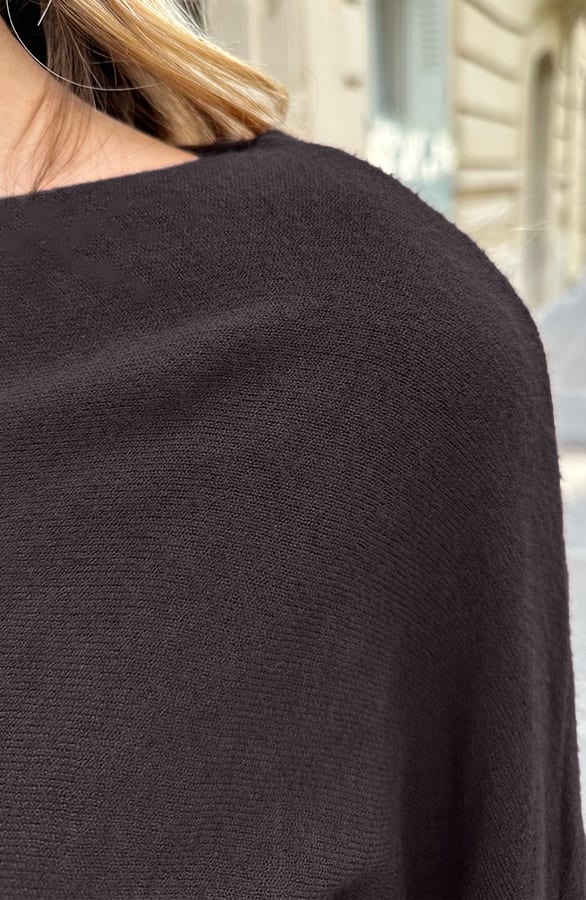 Debby Sweater Bruin – truien — foto 4