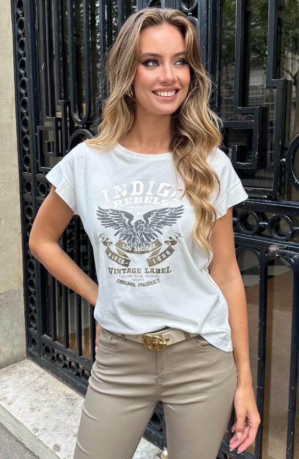 Rebels Top Evy Ecru – shirts & tops — foto 8