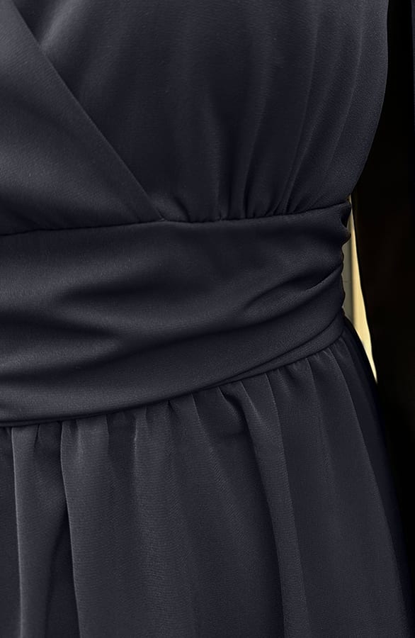 Strik Detail Jurk Ivy Zwart – alle jurkjes — foto 4