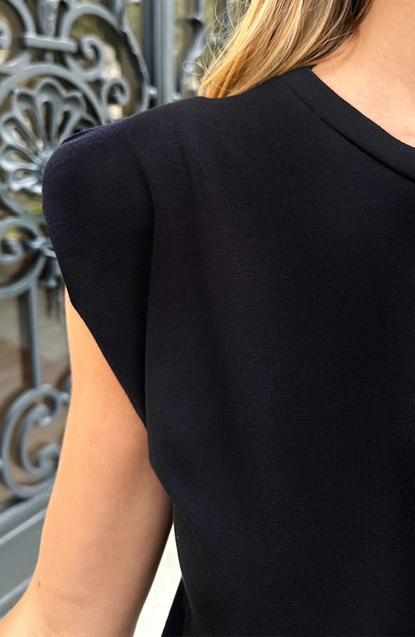 Top Schoudervulling Jade Zwart – shirts & tops — foto 8