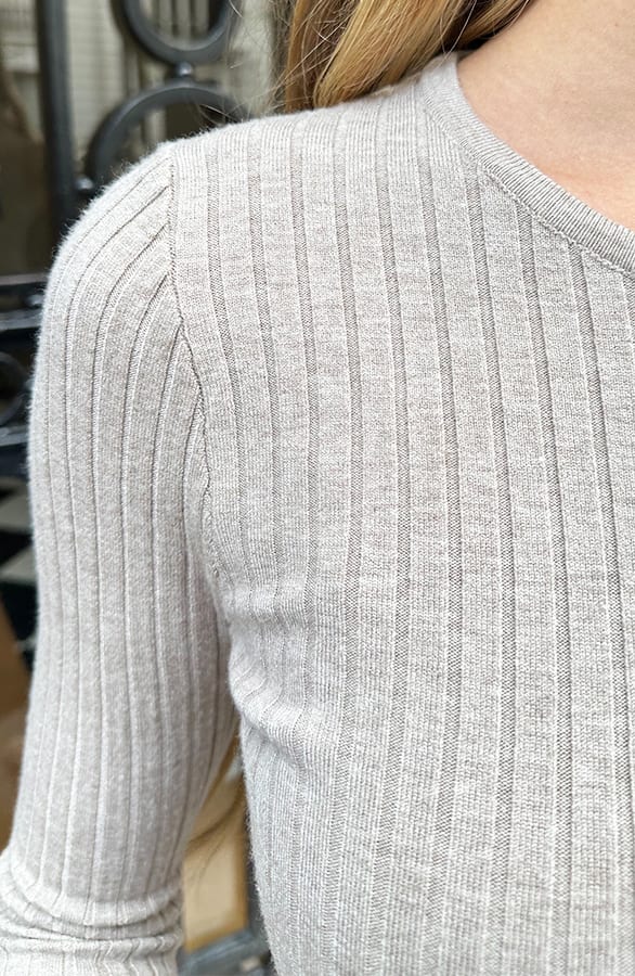 Ultra Soft Top India Taupe – shirts & tops — foto 4