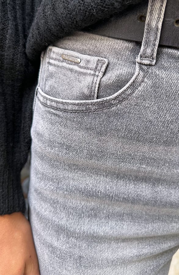 Wide Leg Jeans Dez Grey — foto 4