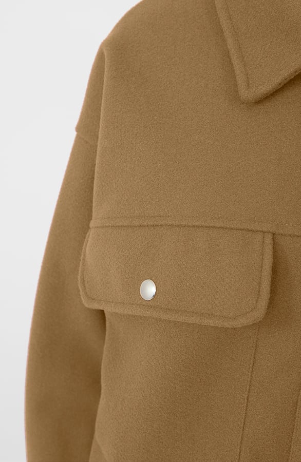 Utility Jacket Kenzie Camel – jassen — foto 2