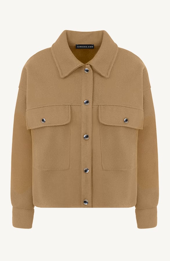 Utility Jacket Kenzie Camel – jassen