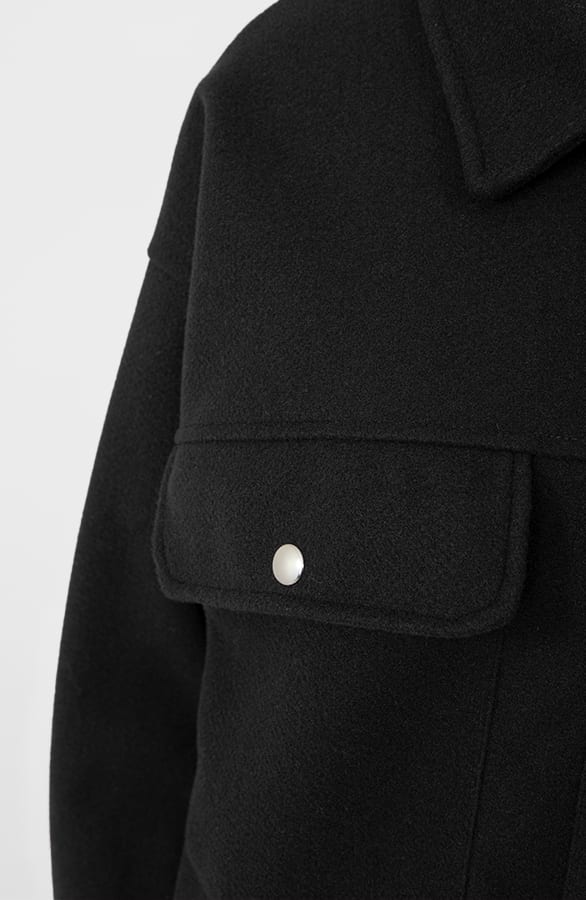 Utility Jacket Kenzie Zwart – jassen — foto 5