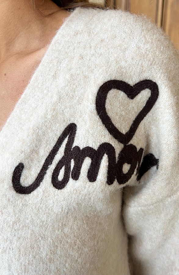 Amour Cardigan Beige – shoparchief — foto 4