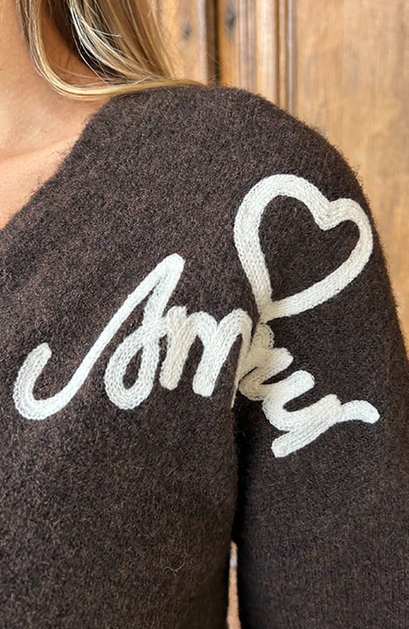 Amour Cardigan Choco – shoparchief — foto 4
