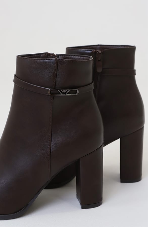 Ankle Boots Bruin – schoenen — foto 3