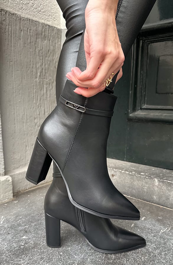 Ankle Boots Zwart – schoenen