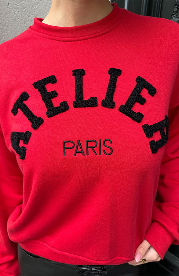 Atelier Paris Trui Rood – truien — foto 5