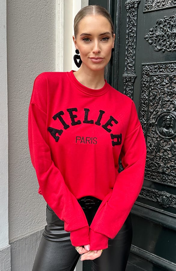 Atelier Paris Trui Rood – truien