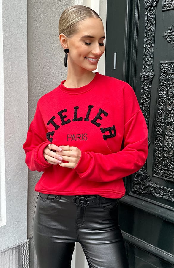 Atelier Paris Trui Rood – truien — foto 7
