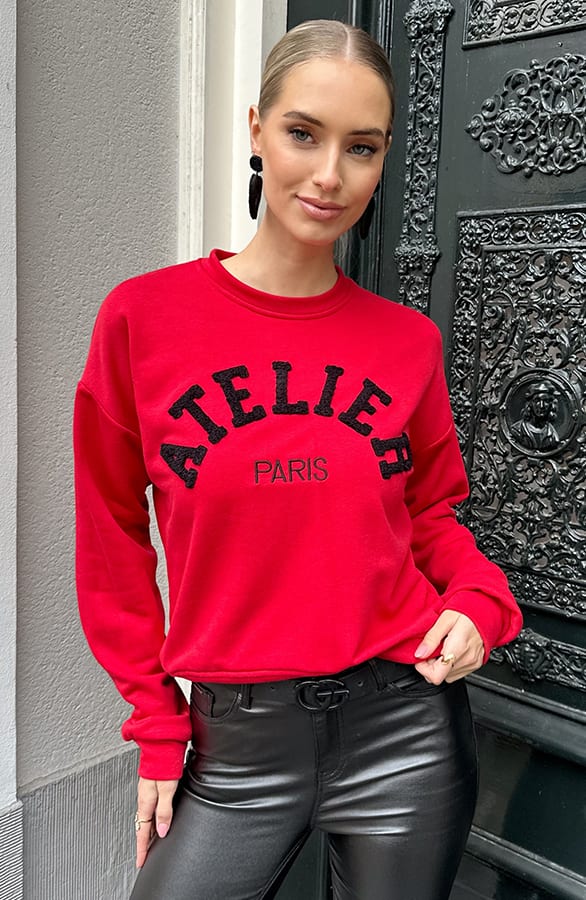 Atelier Paris Trui Rood – truien — foto 3