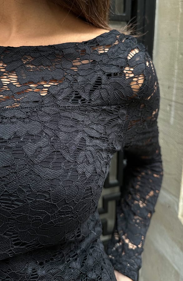 Celina Kanten Sleeve Zwart 2.0 – shoparchief — foto 4