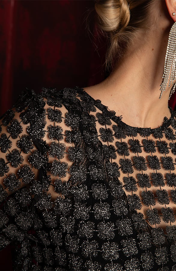 Delicate See-Through Top Zwart – shirts & tops — foto 8