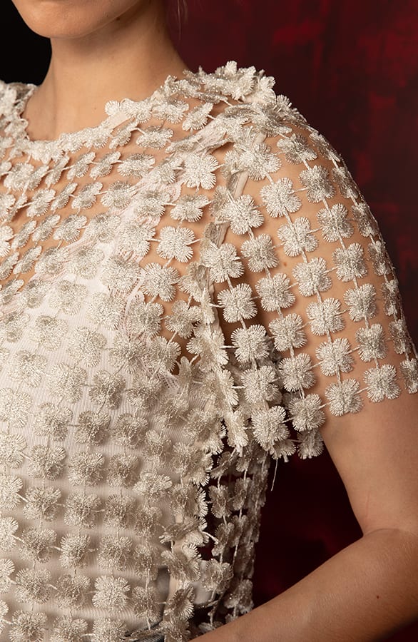 Delicate See-Through Top Champagne – shirts & tops — foto 9