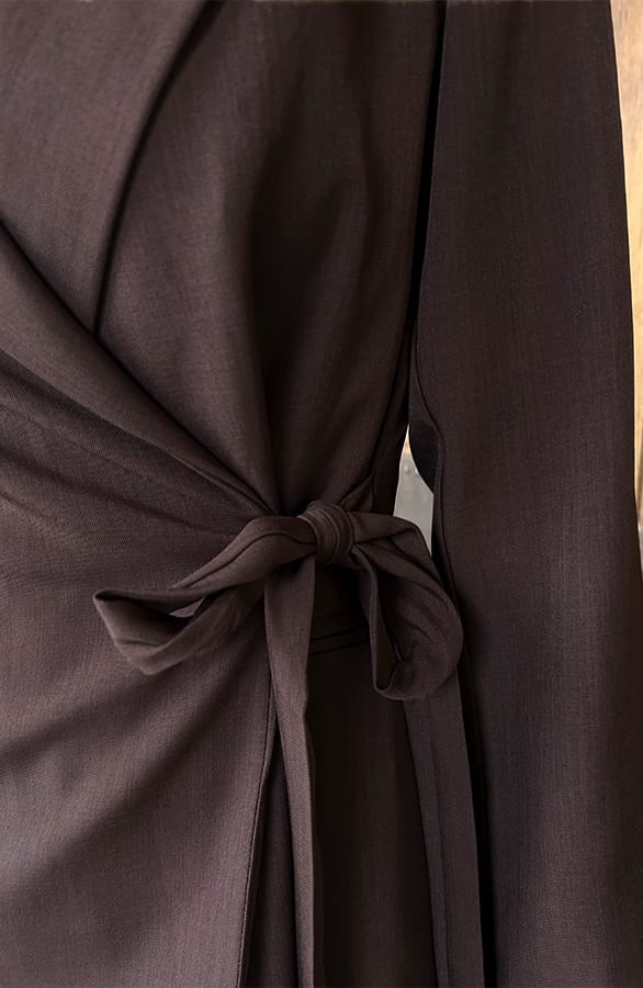 Getailleerde Blazer Met Strik Choco 2.0 – blazers — foto 4