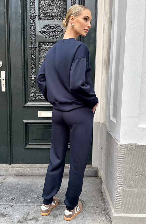 LA Relaxed Sweatpants Navy – shoparchief — foto 4