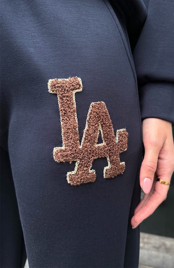 LA Relaxed Sweatpants Navy – shoparchief — foto 5