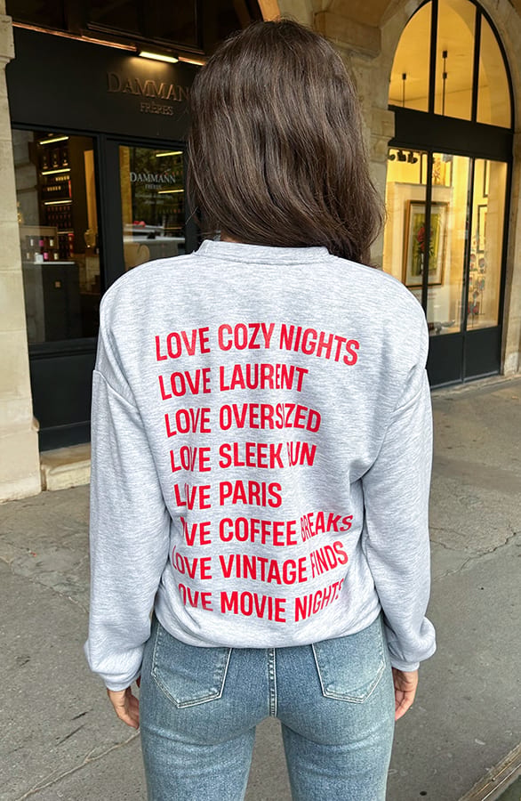 Love Trui Grey – truien — foto 4