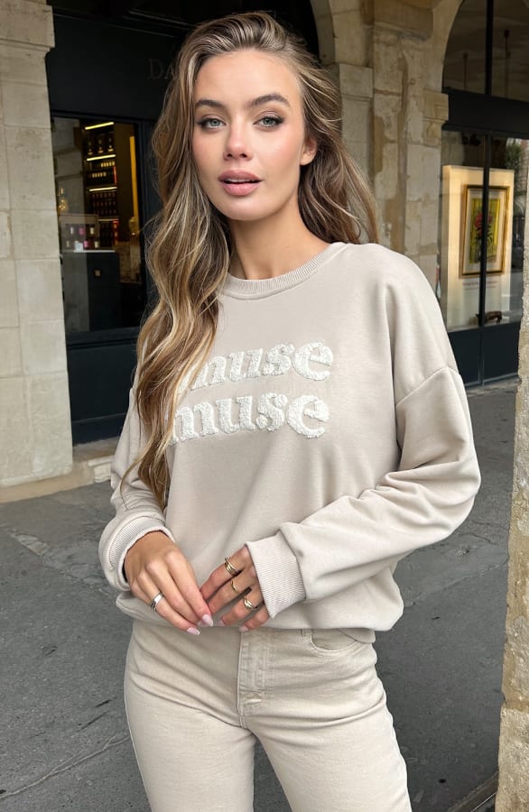 Muse Trui Beige