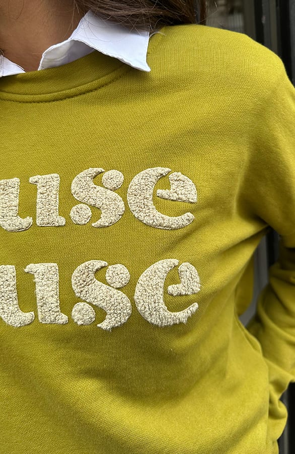 Muse Trui Olive Green – truien — foto 4