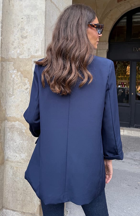 Oversized Blazer Fianna Marine – blazers — foto 3