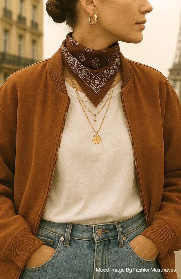 Paisley Icon Bandana Bruin – shoparchief