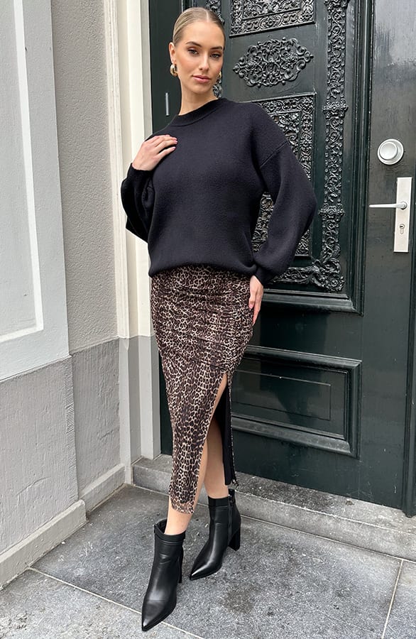 Sheer Skirt Leopard – kleding — foto 8