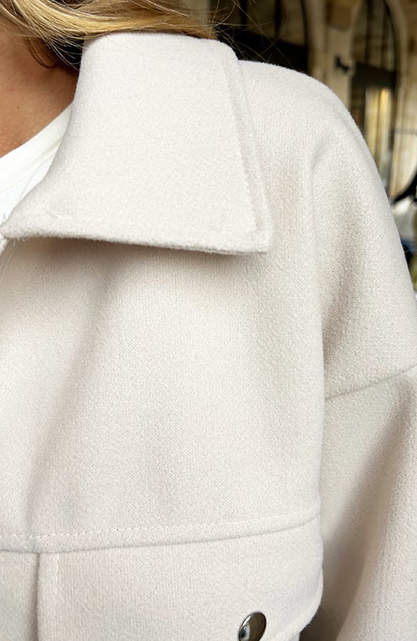 Utility Jacket Kenzie Beige – jassen — foto 5