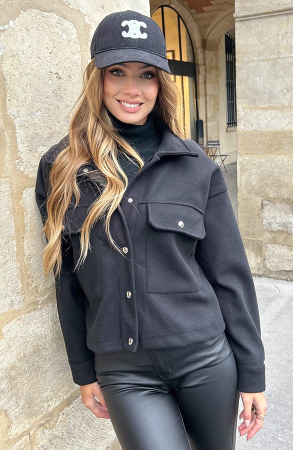 Utility Jacket Kenzie Zwart – jassen — foto 6
