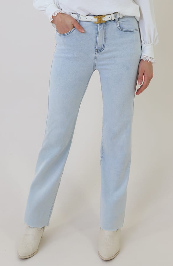 Wide Leg Jeans Dez Light Blue — foto 2