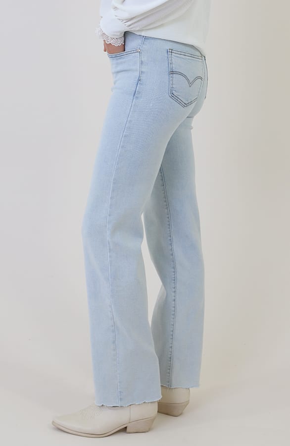 Wide Leg Jeans Dez Light Blue — foto 3