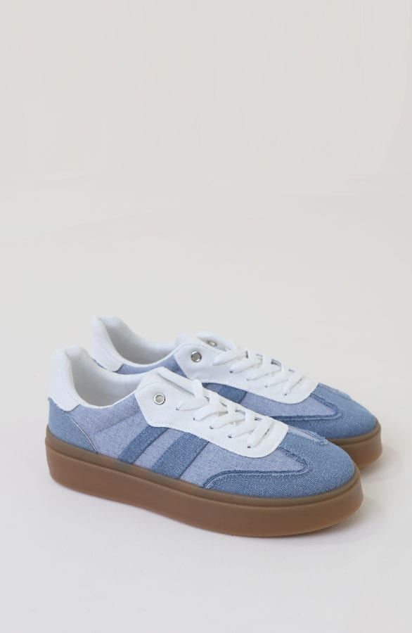 Denim Sneaker Blauw