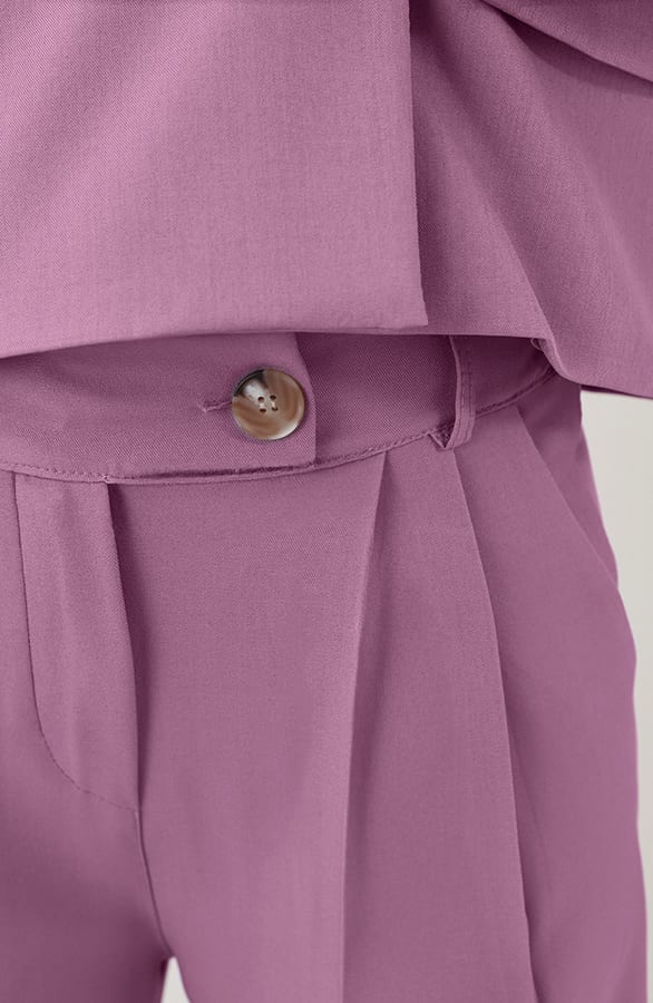 Classic Straight Palazzo Pants Mauve 2.0 – broeken — foto 4