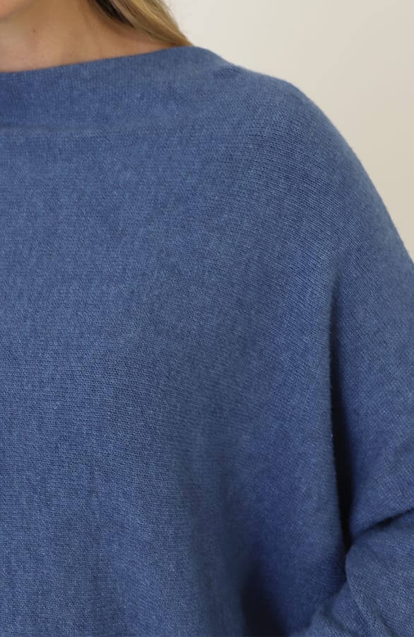 Debby Sweater Jeans Blauw – truien — foto 5
