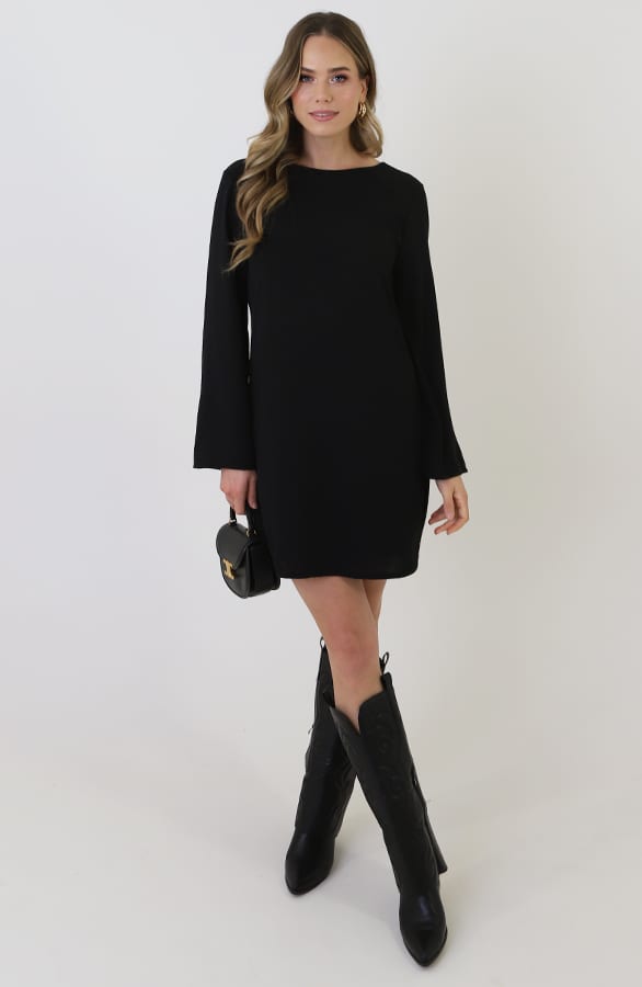 Dress Open Back Zwart – alle jurkjes — foto 9