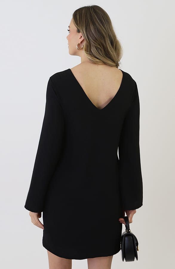 Dress Open Back Zwart – alle jurkjes — foto 12