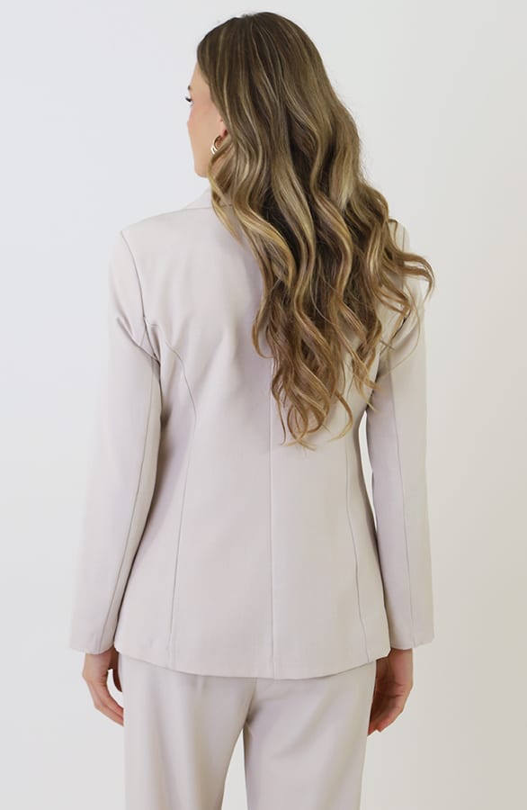 Elegante Blazer Beige – blazers — foto 3