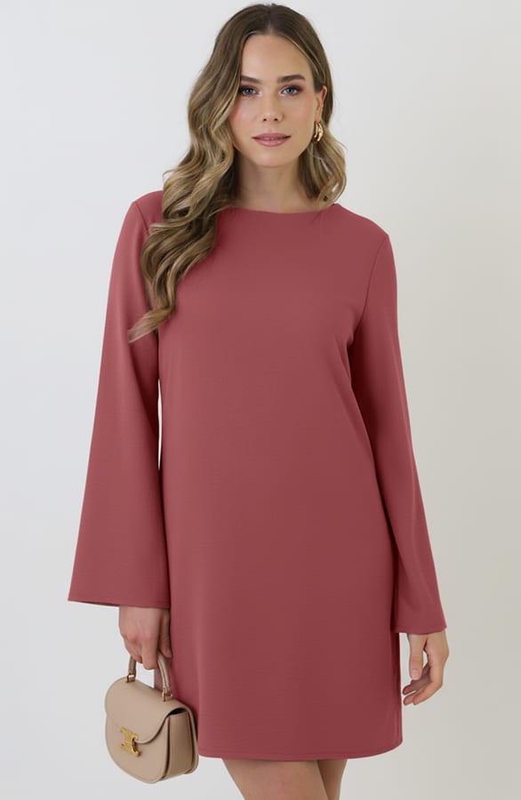 Dress Open Back Dust Roze – alle jurkjes — foto 10