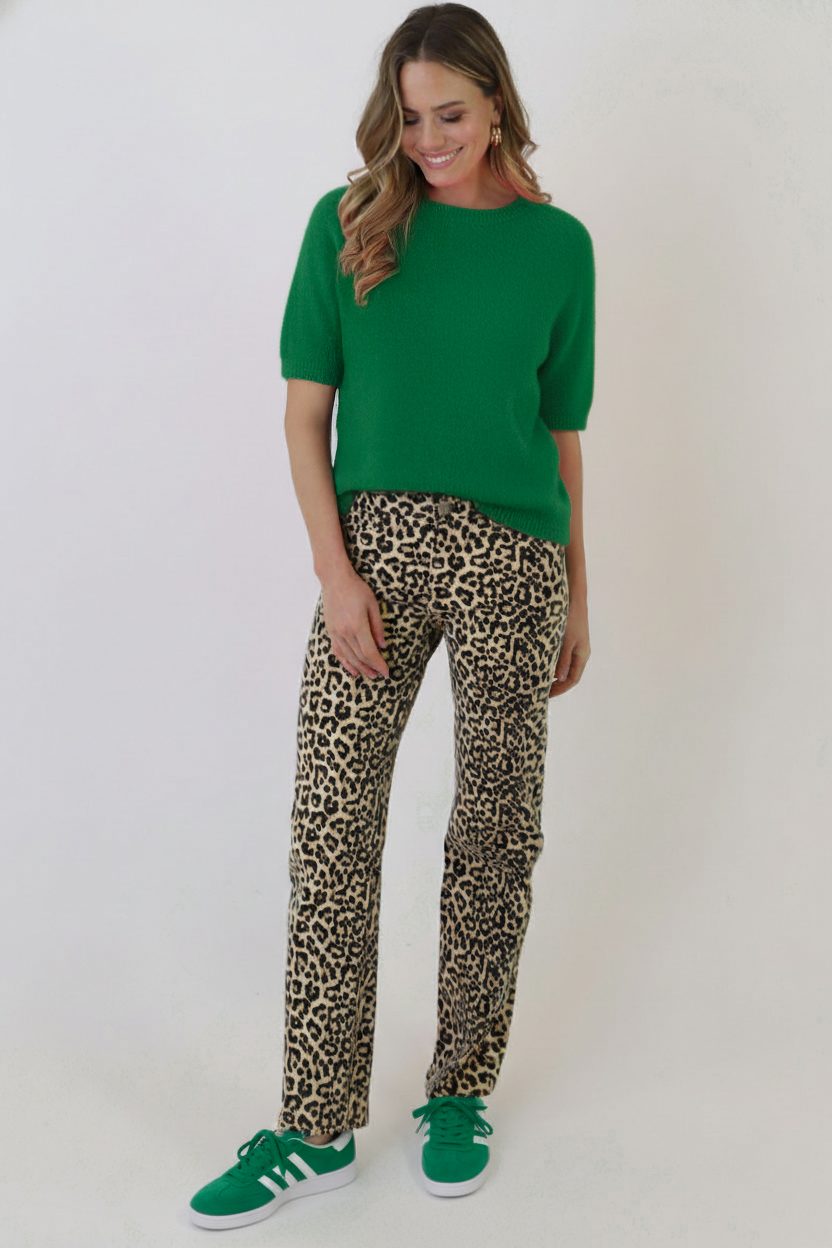 Soft Knit Fitted Groen – shirts & tops — foto 10