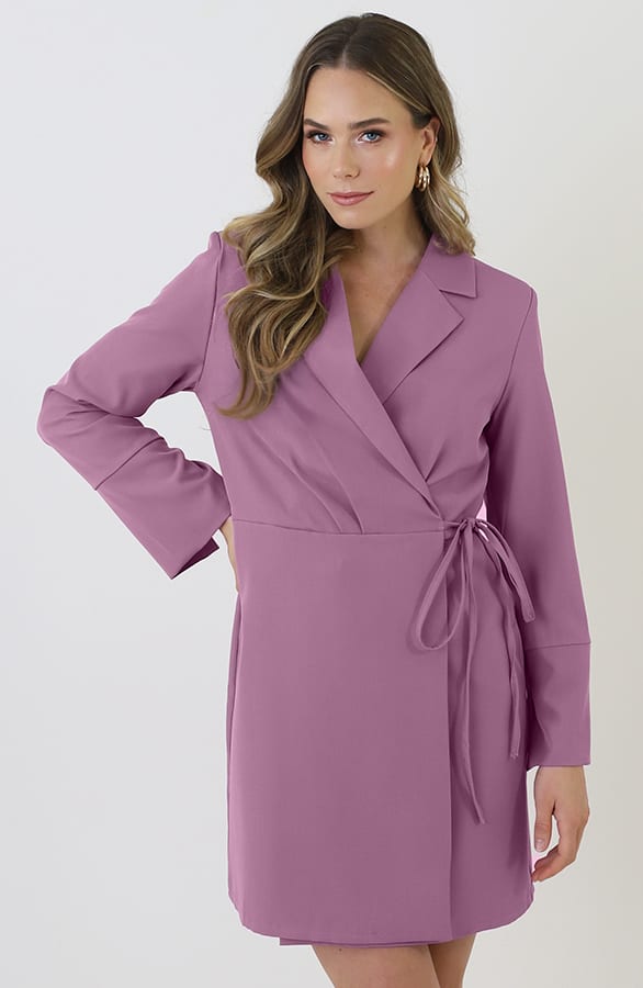 Tailored Blazer Dress Mauve 2.0 – alle jurkjes — foto 9